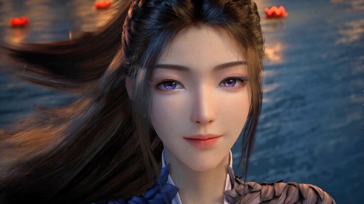 Zi Ling's interlude "Cang Hai Fei Chen". Sung by Yin Lin, the same singer as Chen Qiaoqian's "Luo Yi