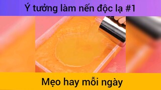 Ý tưởng làm nến độc lạ p1