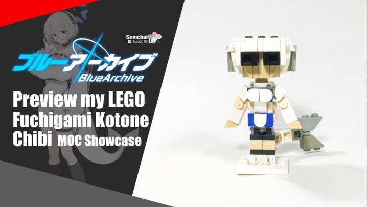 Preview my LEGO Blue Archive Fuchigami Kotone Chibi | Somchai Ud