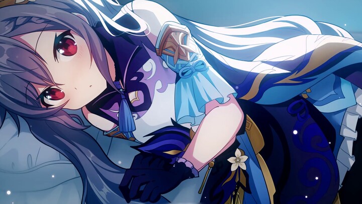 [Tulisan tangan/sulih suara Genshin Impact] Ke Qing dengan genit menidurkannya hingga larut malam~♥