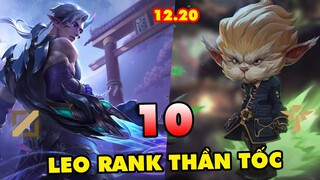 TOP 10 vị tướng leo rank THẦN TỐC nhất ở 5 vị trí trong Liên Minh Huyền Thoại 12.20