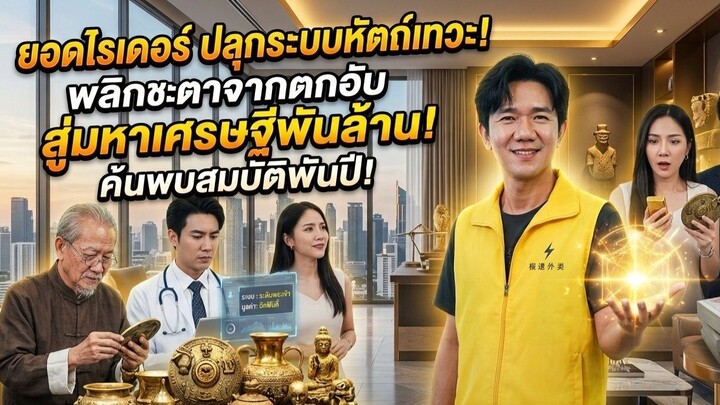 หนุ่มไรเดอร์ปลุกระบบหัตถ์พระเจ้า!