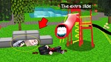 ซ่อนแอบหนีเอาชีวิตรอด!! หนีจาก สไลเดอร์กินคน จะรอดไหม!?? (Minecraft The extra slide)