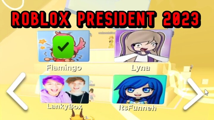I Voted for The Next Roblox President...