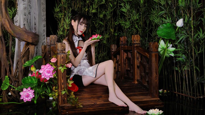 [Mai] ❀Falling Flower Love❀ The first time dancing on water in life