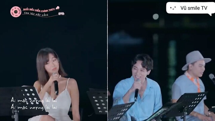 Tình Yêu Màu Nắng - Min × Trúc Nhân live tại xuân hạ thu đông