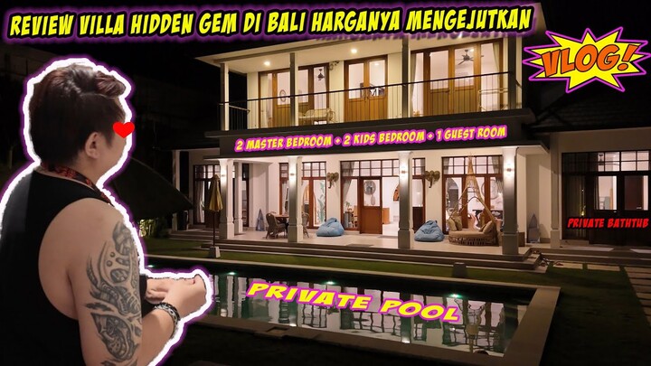 VILLA TERBAGUS DALAM HIDUP GW HARGA SEWA NYA CUMA SEGINI !! - Kiongvlog #roadtrip