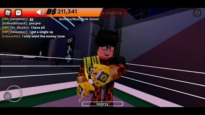 Random 1v1 and some 1v1s with fans. Roblox boxing league.