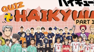 TH/EN HAIKYUU QUIZ เกมคำถามไอคิว 20 ข้อ!