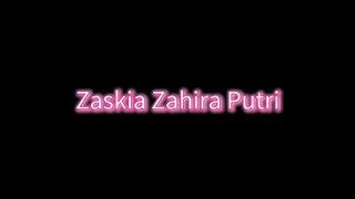Zaskia lagi makan...