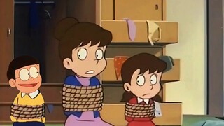 Nobita who lured the enemy deep into the territory