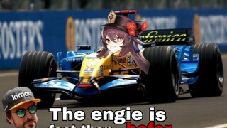 [Auto-tuned] [Genshin] Hu Tao In Renault R25