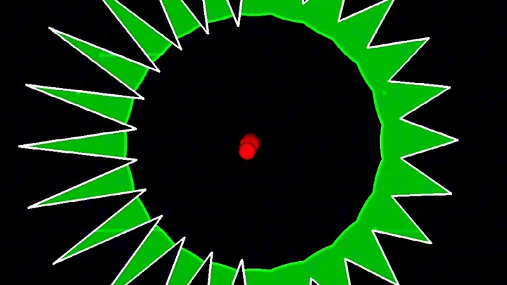 Every time the ball drops, one more corner is added. What will it eventually become?