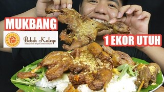 MUKBANG 1 EKOR BEBEK KALEYO UTUH DAN LALAPAN! RASANYA MANTUL GENK!!