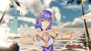 【MMD】Musim panas, pantai, baju renang, dan aku❤️musim panas Arisa Echo