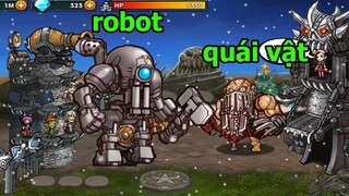 ANH HÙNG THÁP TẠO LÂU ĐÀI TRIỆU HỒI ROBOT GIẾT QUÁI CỨU CÔNG CHÚA HERO TOWER TOP GAME ANDROID IOS