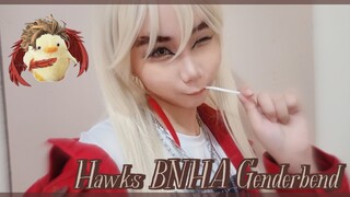 Hawks BNHA Genderbend Cosplay (•͈ᴗ•͈) | Make-up and Outfit