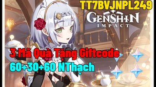 Tất Cả 3 Mã Quà Tặng Giới Hạn (Promo Code ) 1.4 | Quá Hào Phóng Nguyên Thạch | Genshin Impact