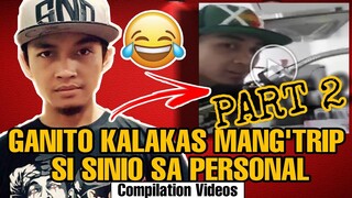 GANITO KALAKAS MANG'TRIP SI SINIO SA PERSONAL PART 2 (GINAWANG MIC ANG GRIPO) LAPTRIP | FLIPTOP