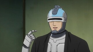 Silver Soul ตอนที่ 35 - คุณเชื่อไหมว่านางฟ้าตัวน้อย Yamazaki ในกินทามะได้กลายร่างเป็น RoboCop แล้ว?