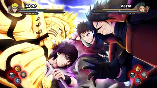 Ketika OBITO & MADARA Menghancurkan KONOHA !!! | Naruto Storm Revolution