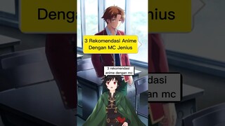 3 Rekomendasi Anime dengan MC yang Jenius #shorts #anime