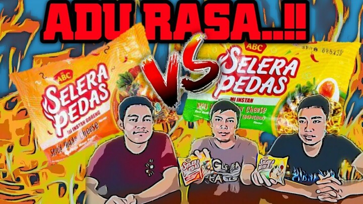 VERSUSIN JAGOAN BARU DARI MIE ABC SELERA PEDAS‼️- Adu Rasa