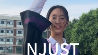 第一次自编自导自演自拍摄，以此纪念在NJUST的每一个瞬间