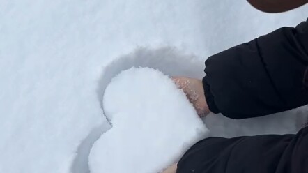 It’s snowing! It’s snowing!