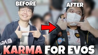 IS THIS KARMA FOR EVOS LEGENDS… 👉🥶👈