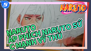 [Naruto] Áp phích ngầu lòi Naruto Sức mạnh vỹ thú , bút chì màu_5