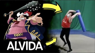 One Piece Live Action Behind The Scenes Look At Alvida Swinging Iron Mace