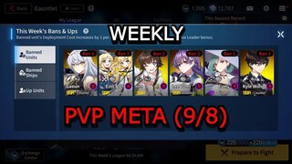 [COUNTER: SIDE] Luận bàn meta PvP (9/8) | Thay máu phát là win ngay =)))