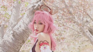 Du khách 【Yae Kamiko】 ~ Con cáo này đủ chưa ♥? 4K Catch the Tail of Sakura