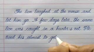 special handwriting