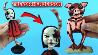 Làm quái vật bằng đất sét của Trevor Henderson - Hush, Em Bé Bị Quên