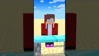 WHO IS STRONGER ?  WITH Jj (Jj and Mikey) #funnyshorts  #fyp シ #minecraftshorts  #minecraft