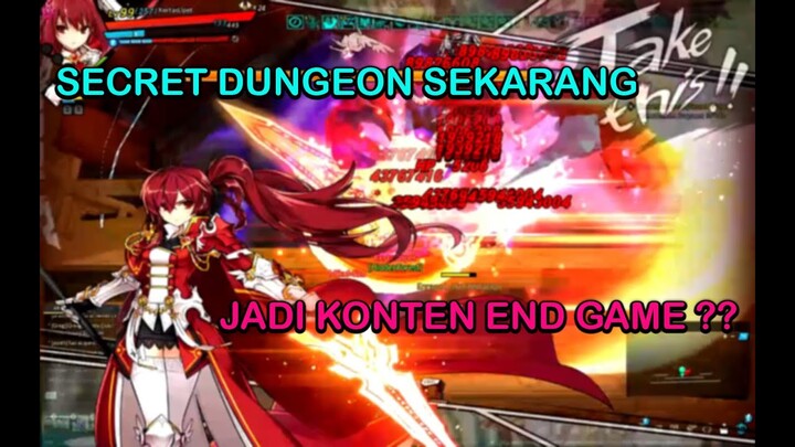 Secret Dungeon Sekarang Kena Balanced - Elsword NA Indonesia