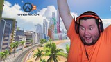 Playing the New Rio map ParaÍso for the first time in Overwatch 2