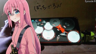 BOCCHI THE ROCK! - 【That Band / あのバンド】 by Kessoku Band From EP 8 | Real Drum Cover