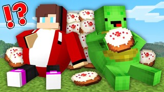 Mikey & JJ Became FAT in Minecraft Challenge (Maizen Mazien Mizen)