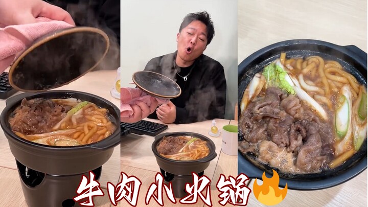 Have something warm to eat in winter.