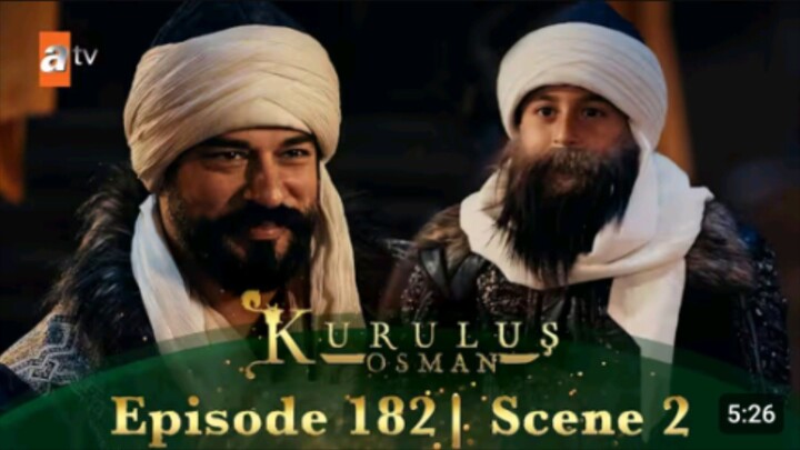 Kurulus Osman Urdu I Season 5 Episode 182Scene 2 |Gazi, Osman Sahab ke roop mein!