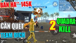 [Free Fire] Lưu Trung Sài Bản Ha** 145k Càn Quét Team Địch Trong 1 Nốt Nhạc Ăn Ngay 2 Quadra Kill