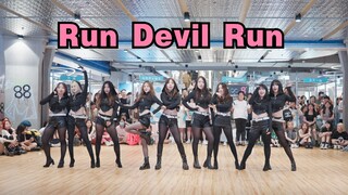 【少女时代】Run Devil Run 9人翻跳7.1湖滨88随舞路演