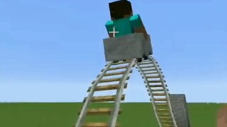 Minecraft tapi rel nya gk masuk akal  video shorts