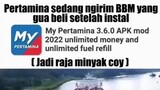 MyPertamina MOD APK full unlimited money and unlimited full refill terbaru 2022 😱😅☝️