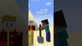 HELP Herobrine VS God VS Notch   Minecraft Animation #minecraft #minecraftanimation #monsterschool1