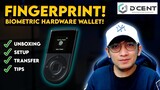 DCent Biometric Crypto Hardware Wallet - TAGALOG