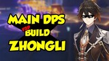 How to Zhongli (DPS) within 4 minutes | F2P Zhongli Build | Genshin Impact